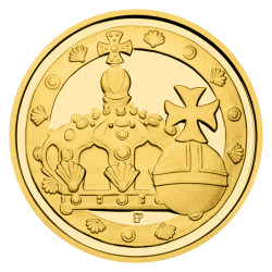 Zlatý dukát Pražské Jezulátko 2024 proof