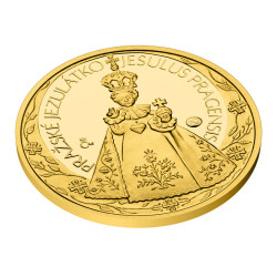 Zlatý dukát Pražské Jezulátko 2024 proof