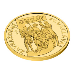 Zlatý 5-dukát sv. Václava se zlatým certifikátem 2024 proof