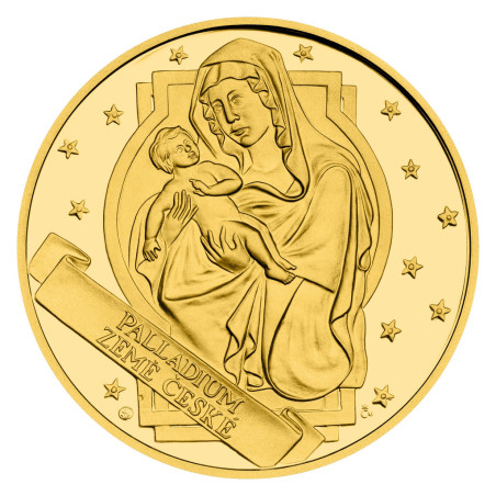 Desetidukát ČR 2024 - Palladium země české proof