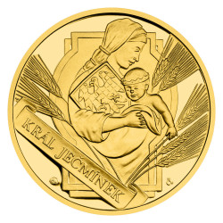 Pětidukát ČR 2024 - Král Ječmínek proof