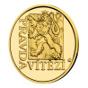 Zlatý dukát Latinské citáty - Veritas vincit - Pravda vítězí proof