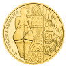 Zlatá půluncová medaile Věstonická venuše proof